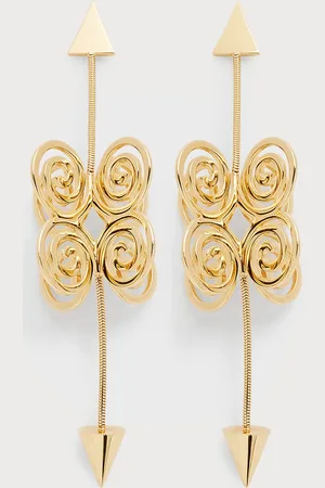 Cadar Yellow Gold Essence Earrings