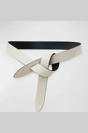 Isabel Marant Lecce Leather Pull-Through Belt