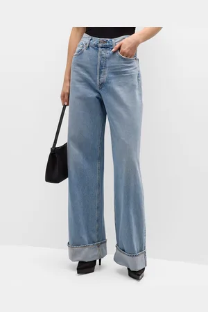 AGOLDE Dame High Rise Wide-Leg Jeans