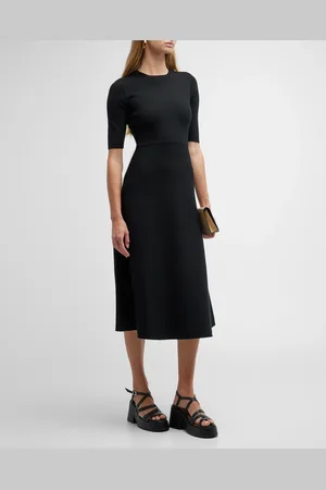 GABRIELA HEARST Seymore Cashmere Blend Midi Dress