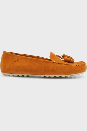 Loro Piana Suede Tassel Moccasin Loafers