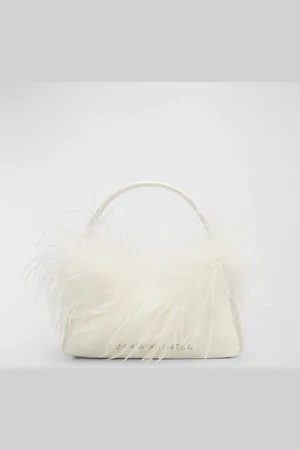 SOPHIA WEBSTER Dusty Mini Feather Hobo Bag