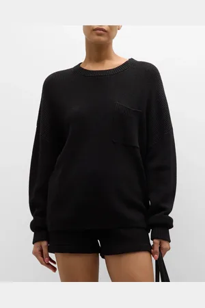 Lune Active Sara Knit Crewneck Pocket Sweater