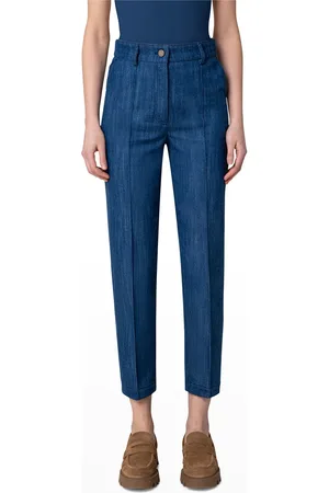 AKRIS Feryn Tapered-Leg Pants