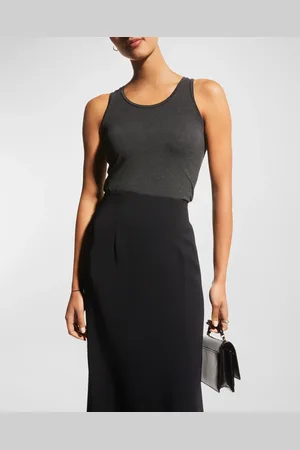 Majestic Soft Touch Scoop-Neck Tank