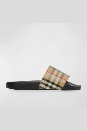 Burberry Furley Vintage Check Slide Sandals