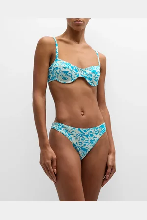 A.L.C. Amber Abstract Bikini Bottoms