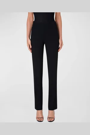 AKRIS Francoise Slim-Straight Pants
