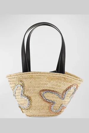 SOPHIA WEBSTER Taya Raffia Tote Bag