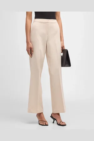 Kobi Halperin Karla Mid-Rise Straight-Leg Pants