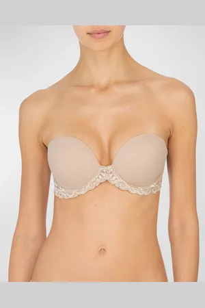 Natori Feathers Strapless Plunge Bra