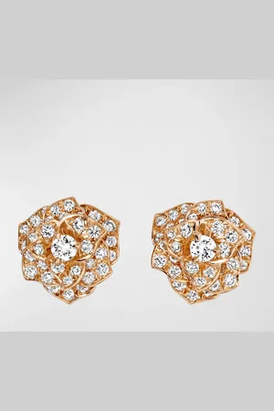 PIAGET Rose 18K Diamond Earrings