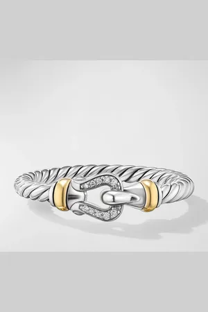 David Yurman Petite Buckle Ring, 2mm