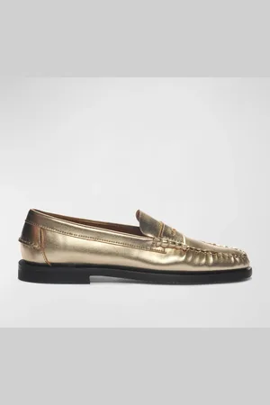 SEBAGO Dan Metallic Penny Loafers
