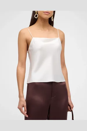 ALICE+OLIVIA Harmon Drapey Slip Tank