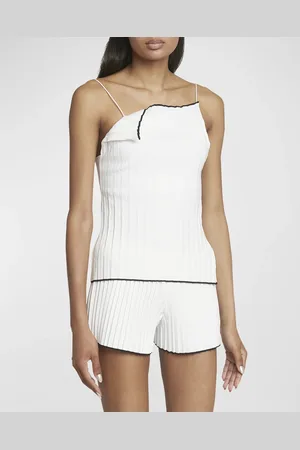 Jacquemus Le Haut Maille Plisse Top