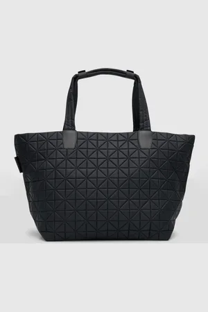 VeeCollective Medium Quilted Nylon Tote Bag