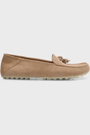 Loro Piana Suede Tassel Moccasin Loafers