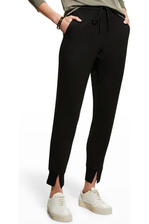THEORY Slouchy Double-Knit Jogger Pants