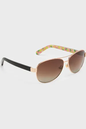 Kate Spade Dalia stainless steel aviator sunglasses