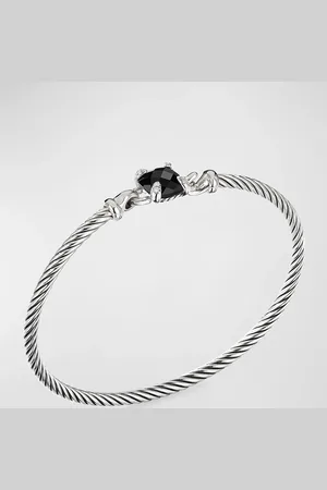 David Yurman Chatelaine Pave Prong Bracelet with Stone