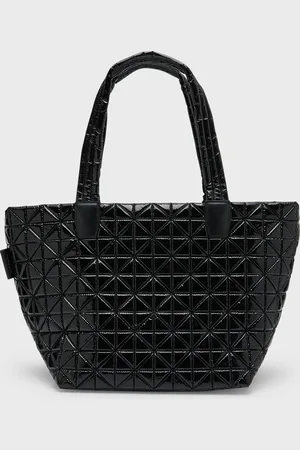 VeeCollective Medium Quilted Nylon Tote Bag