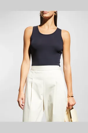 Majestic Soft Touch Scoop-Neck Tank