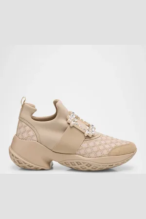 Roger Vivier Viv Run Strass Buckle Chunky Sneakers