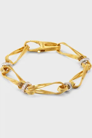 Marco Bicego 18K Marrakech Onde Double Link Bracelet
