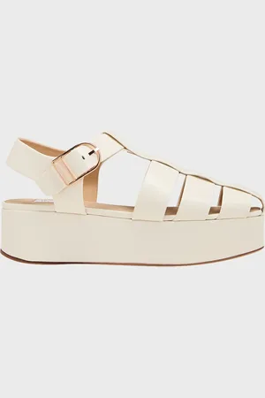 GABRIELA HEARST Mila Leather Platform Fisherman Sandals