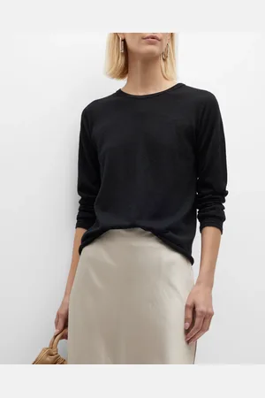 Majestic Machine Washable Cashmere Crewneck Pullover