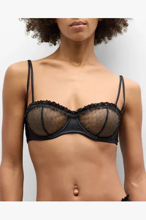 Kiki de Montparnasse Les Follies Embroidered Balconette Bra