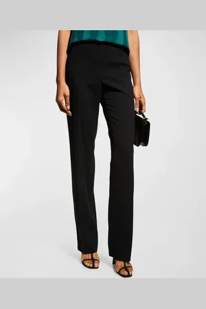 AKRIS Carol Classic Flat-Front Pants