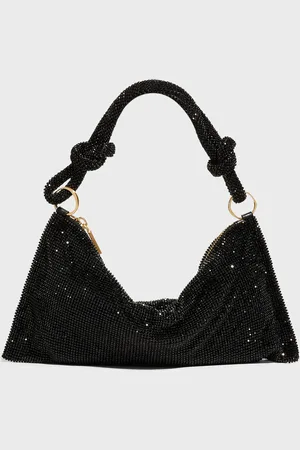 Cult Gaia Hera Nano Knotted Embellished Shoulder Bag