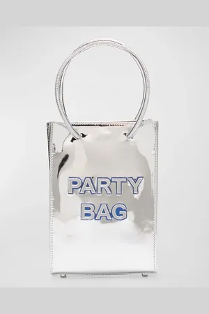 SOPHIA WEBSTER Micro Party Metallic Tote Bag