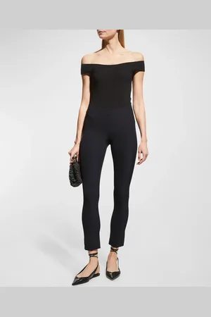 VERONICA BEARD Zip-Back Scuba Leggings