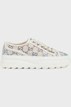 Gucci Treck Multicolor GG Platform Sneakers