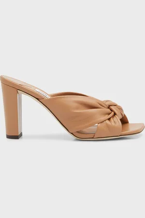 Jimmy Choo Avenue Crisscross Slide Sandals