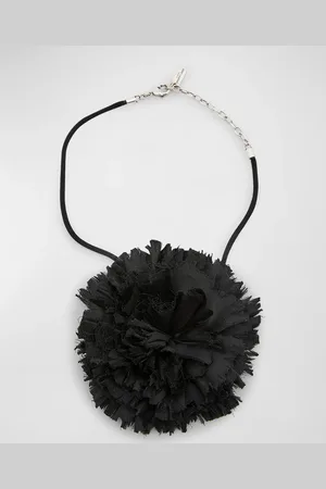Saint Laurent Crumpled Flower Necklace
