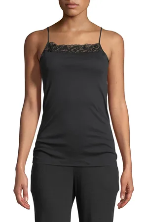 Hanro Moments Lace-Trimmed Camisole