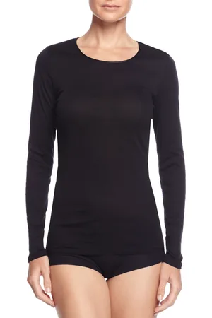 Hanro Cotton Seamless Long-Sleeve Top