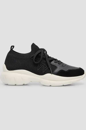 Stuart Weitzman 5050 Stretch Knit Chunky Runner Sneakers