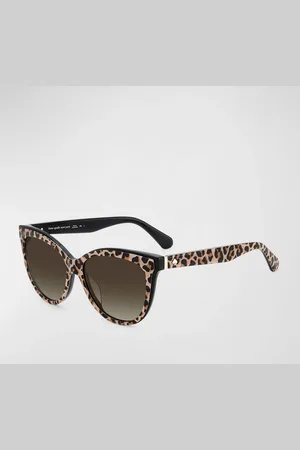 Kate Spade Daeshas round polarized acetate sunglasses, black