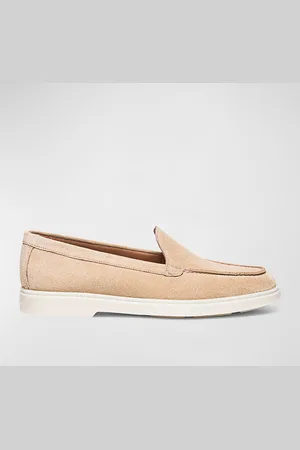 santoni Yaltamoc Suede Slip-On Loafers