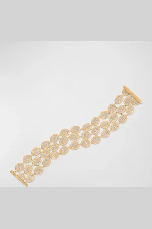 Marco Bicego 18K Lunaria Alta Three Strand Bracelet