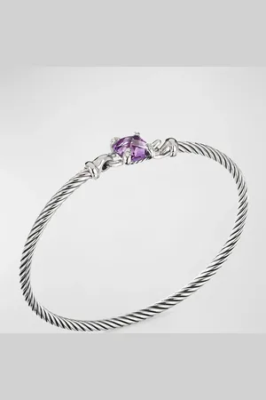 David Yurman Chatelaine Pave Prong Bracelet with Stone
