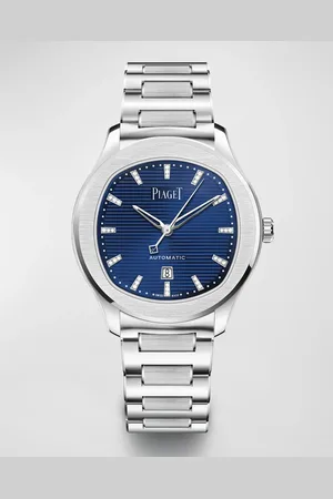 PIAGET Polo 36mm Stainless Steel Blue Dial Watch