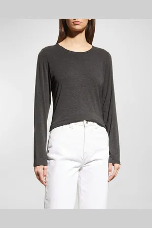 Majestic Soft Touch Crewneck Top