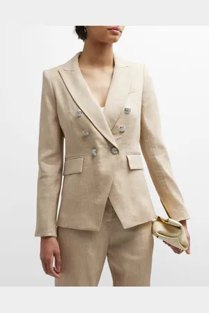VERONICA BEARD Miller Linen Dickey Jacket