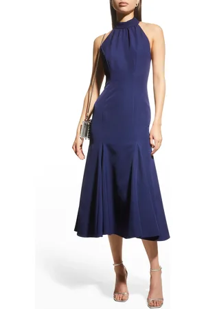 Milly Penelope High-Neck Cady Dress